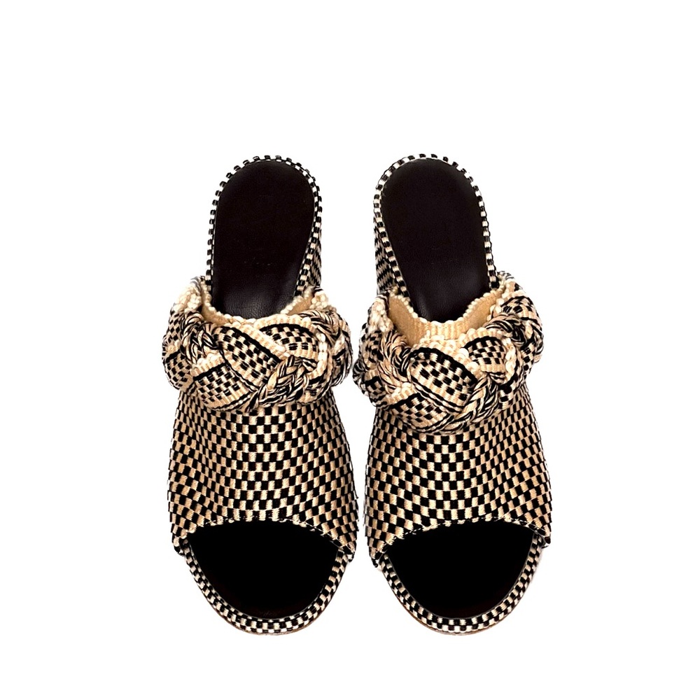 Antolina Cecilia Cotton Mules size 39.